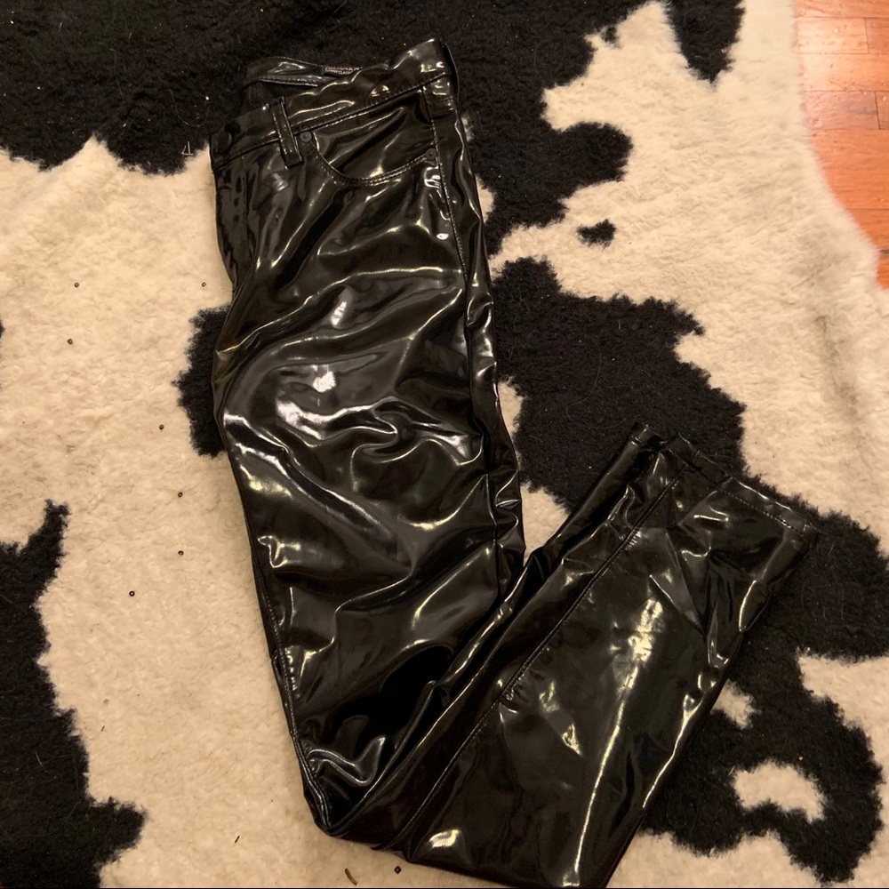 blank NYC vinyl pants
